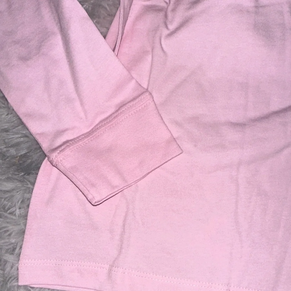 Nike Girls Pink Long Sleeve Tee - The Nike Tee - Size MEDIUM or LARGE - NEW